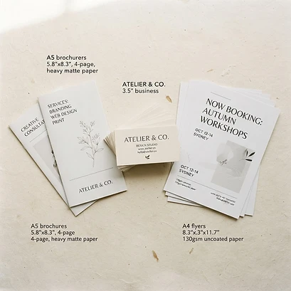 BUSINESS CARDS & FLYERS