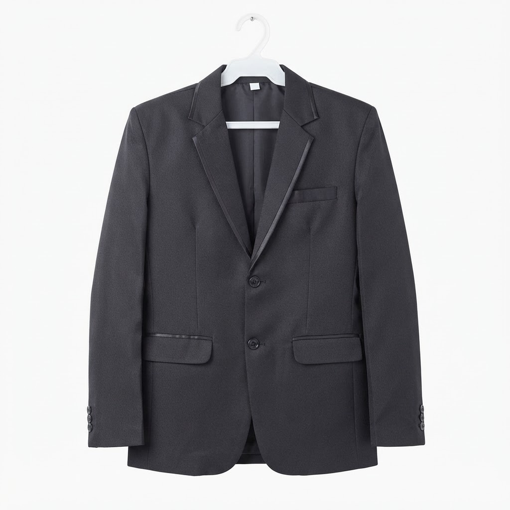 Premium Men's Formal Two-Button Blazer Suit Jacket