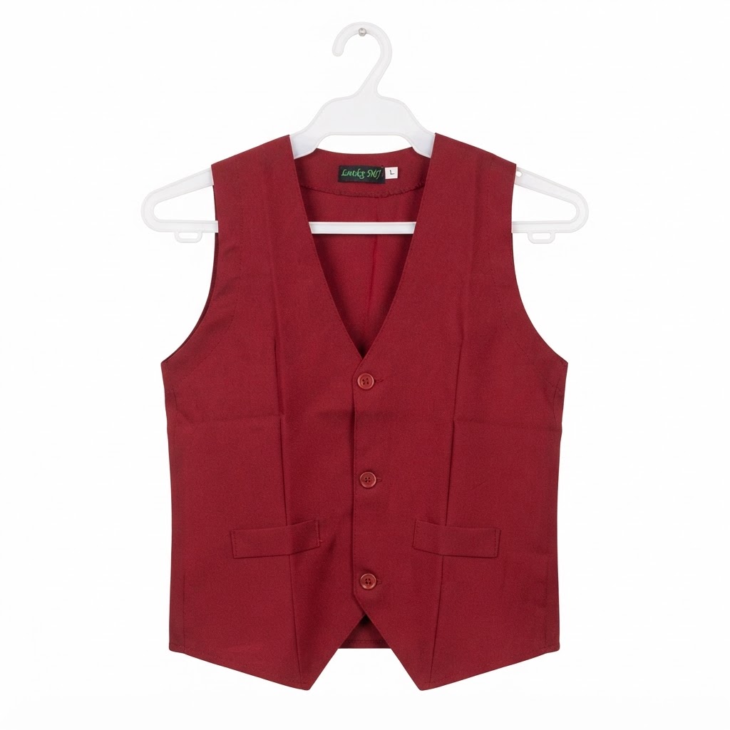 Lucky MJ Kids Button-Front Suit Vest Assorted Colors