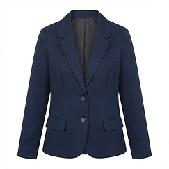 Wholesale Women's Structured Lapel Blazer Suit Jacket