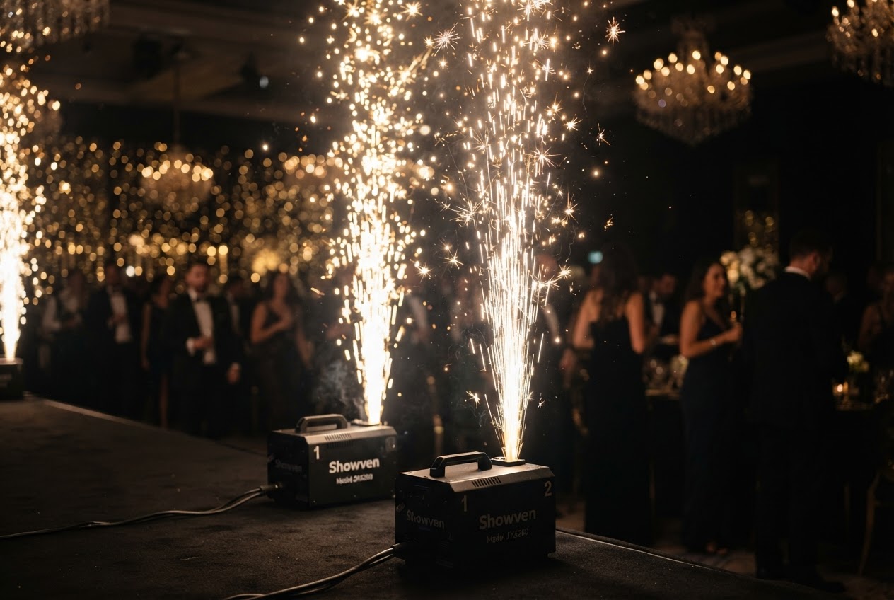 Close-Proximity Fireworks