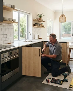 Newly renovated modern kitchen