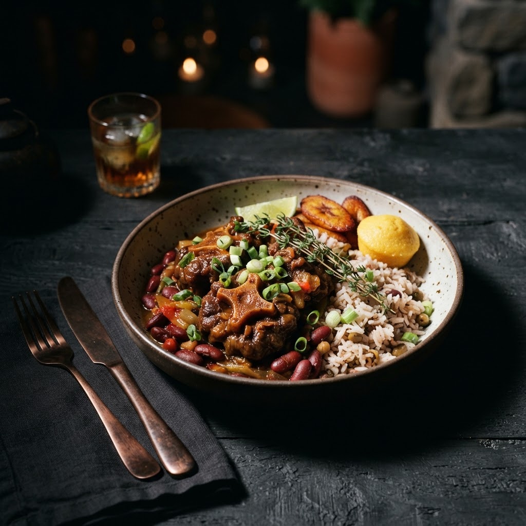 Commercial food photography lit in studio