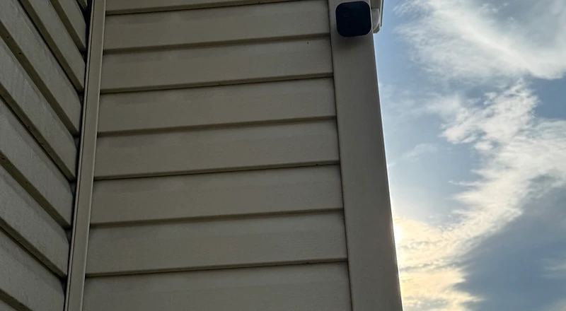 Smart doorbell and access control installation on residential property