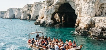 Tour in barca della costa del Gargano