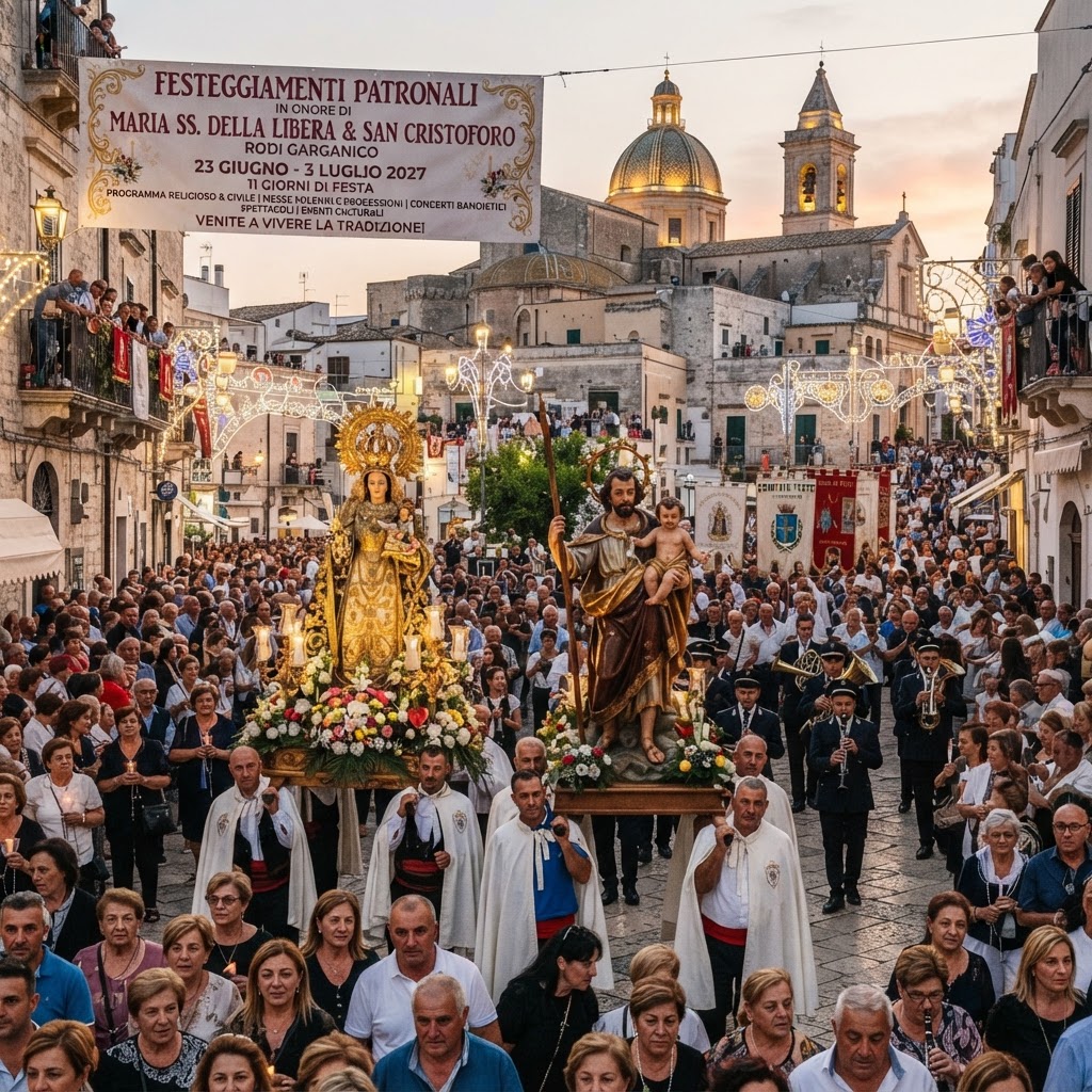 Festeggiamenti Patronali in onore di Maria Santissima della Libera e San Cristoforo