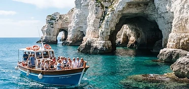Tour in barca costa del gargano da Rodi Garganico