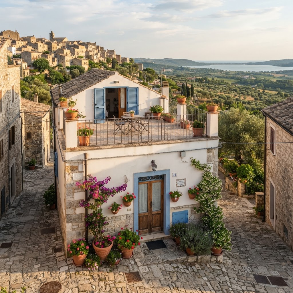 Appartamento con terrazza Vista sul lago