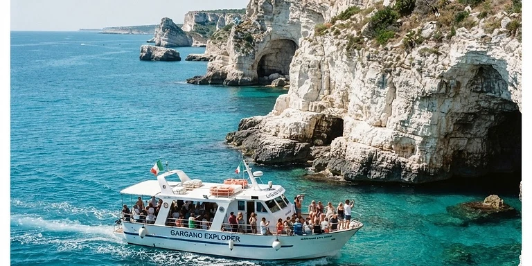 Escursione giornaliera in barca alle Isole Tremiti