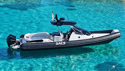 SACS Marine Strider 11 maxi RIB available for charter in Sardinia
