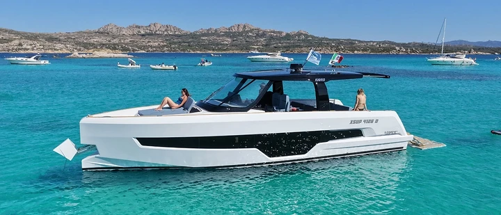 Sardinia from the water