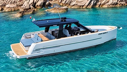 FJORD 39 XL luxury charter yacht in Sardinia