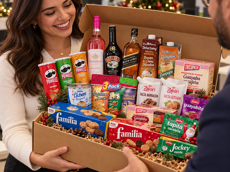 Canastas empresariales navideñas