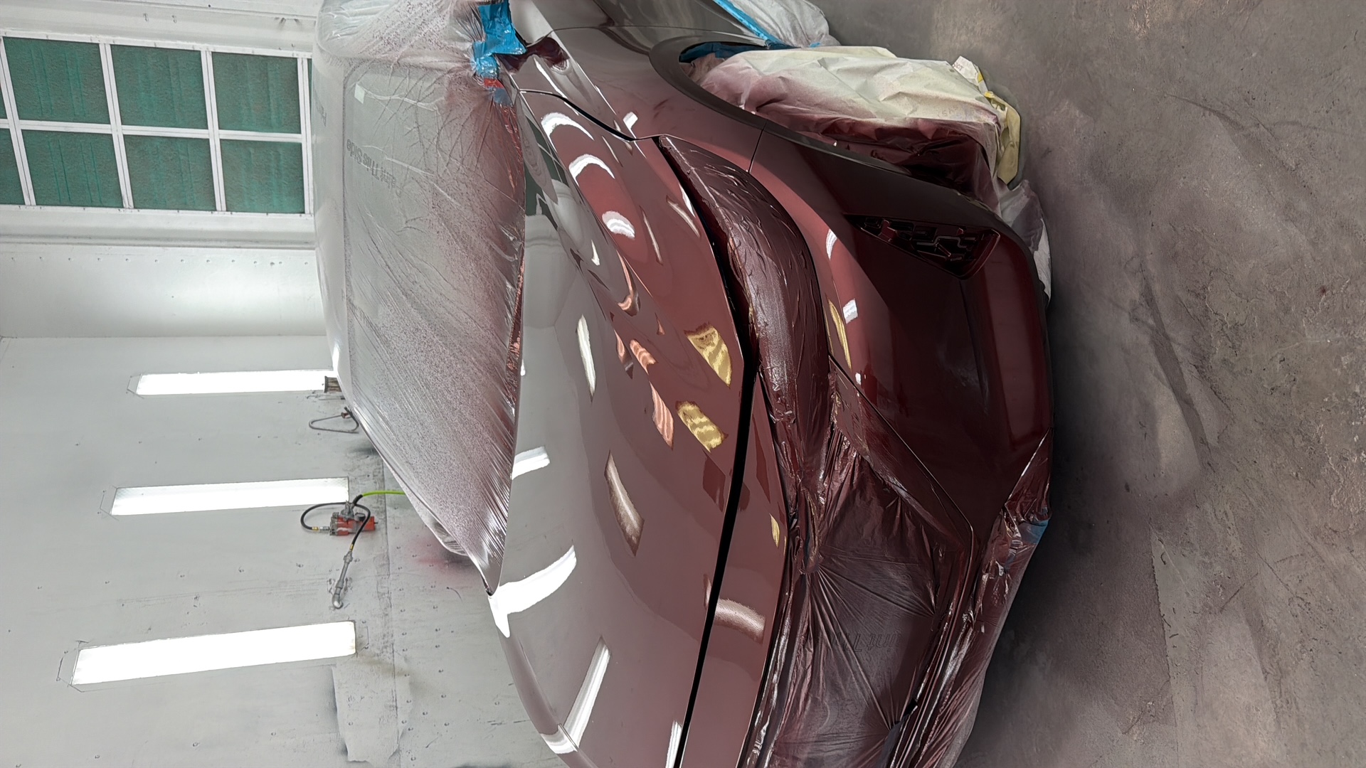 Lexus — Cherry Red Refinish
