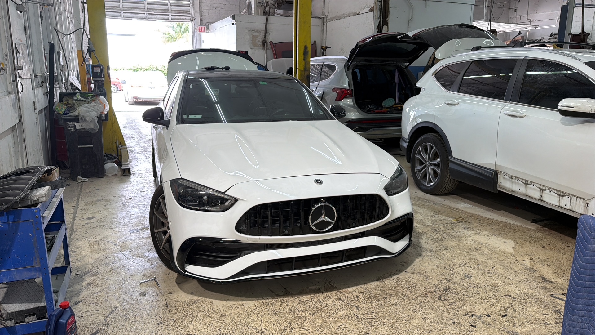 Mercedes-Benz C-Class — Restoration