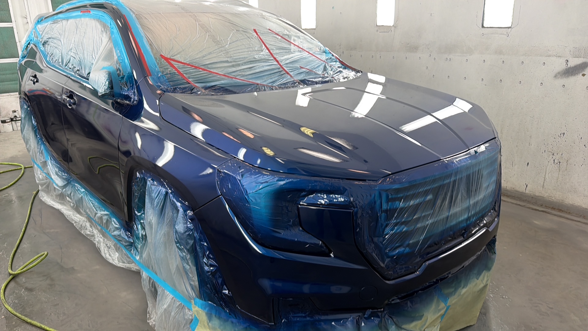 GMC — Navy Blue Refinish