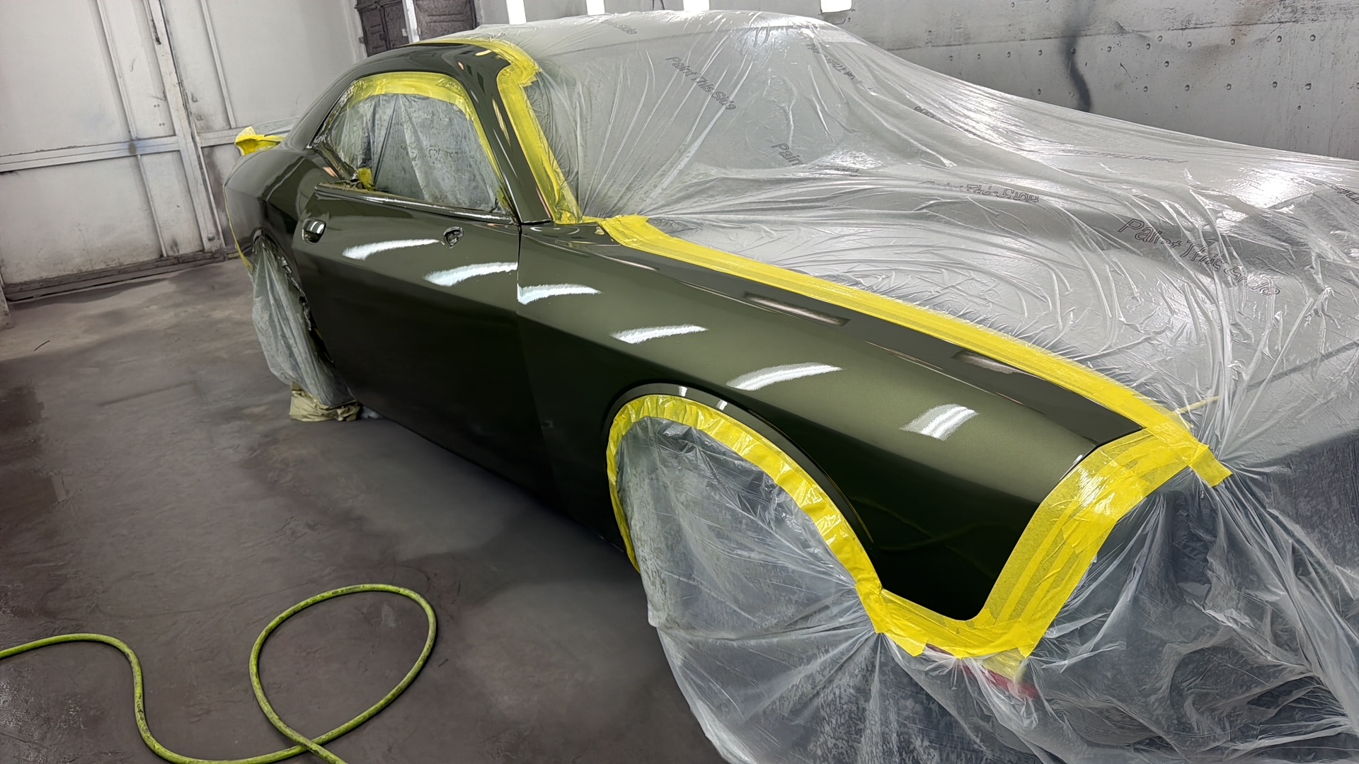 Dodge Challenger — Olive Repaint