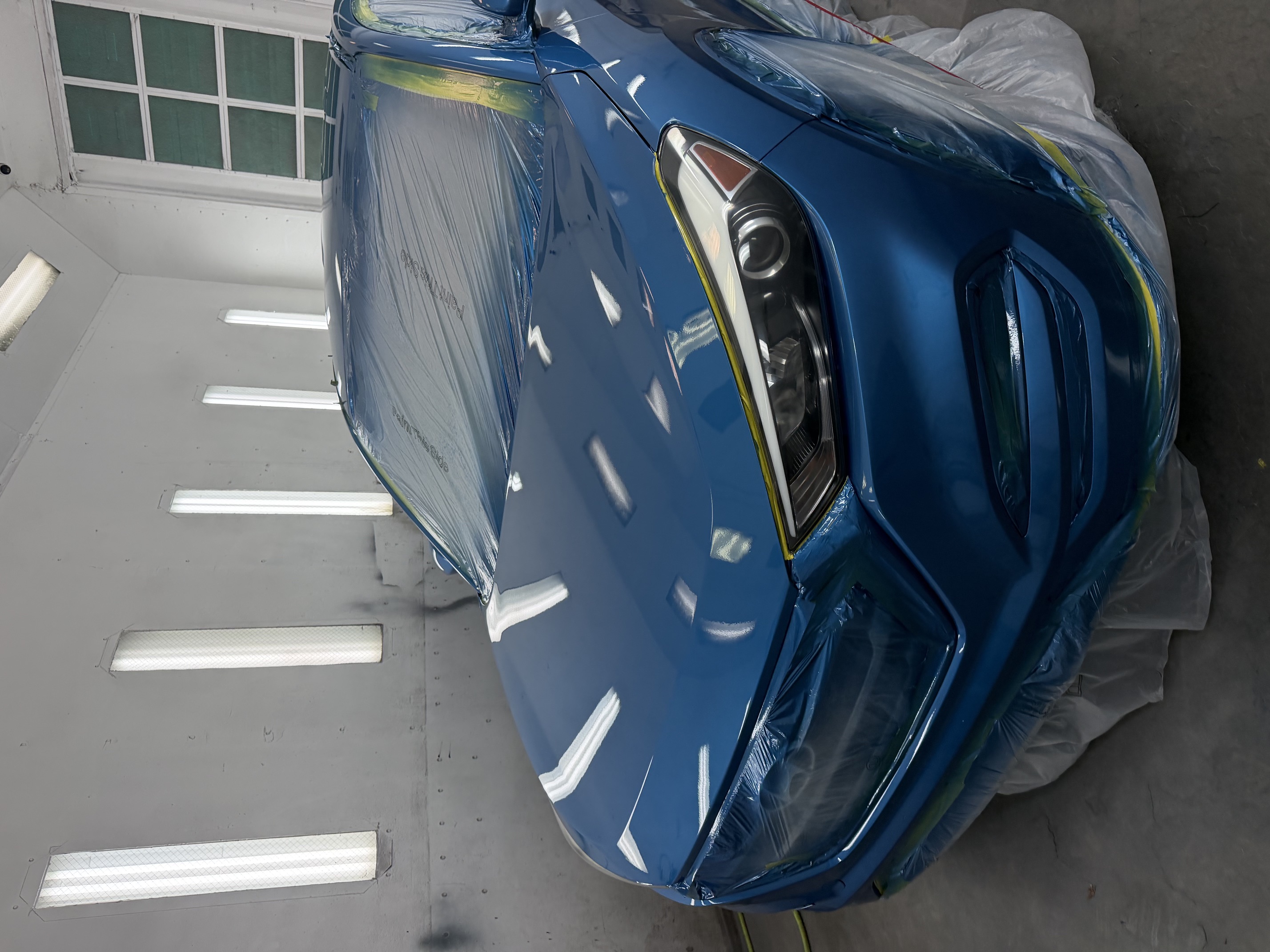 Deep Blue Metallic Repaint