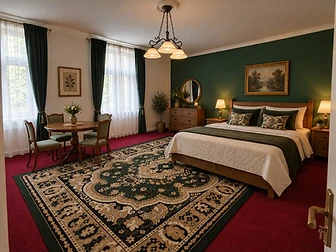 Family Room with Kitchenette in the Historic Villa