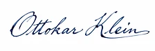Podpis Ottokara Kleina