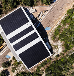 Cosec de Bonifacio — toiture solaire en place