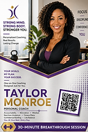 Taylor Monroe, Personal Coach — Free 30-Minute Breakthrough Session