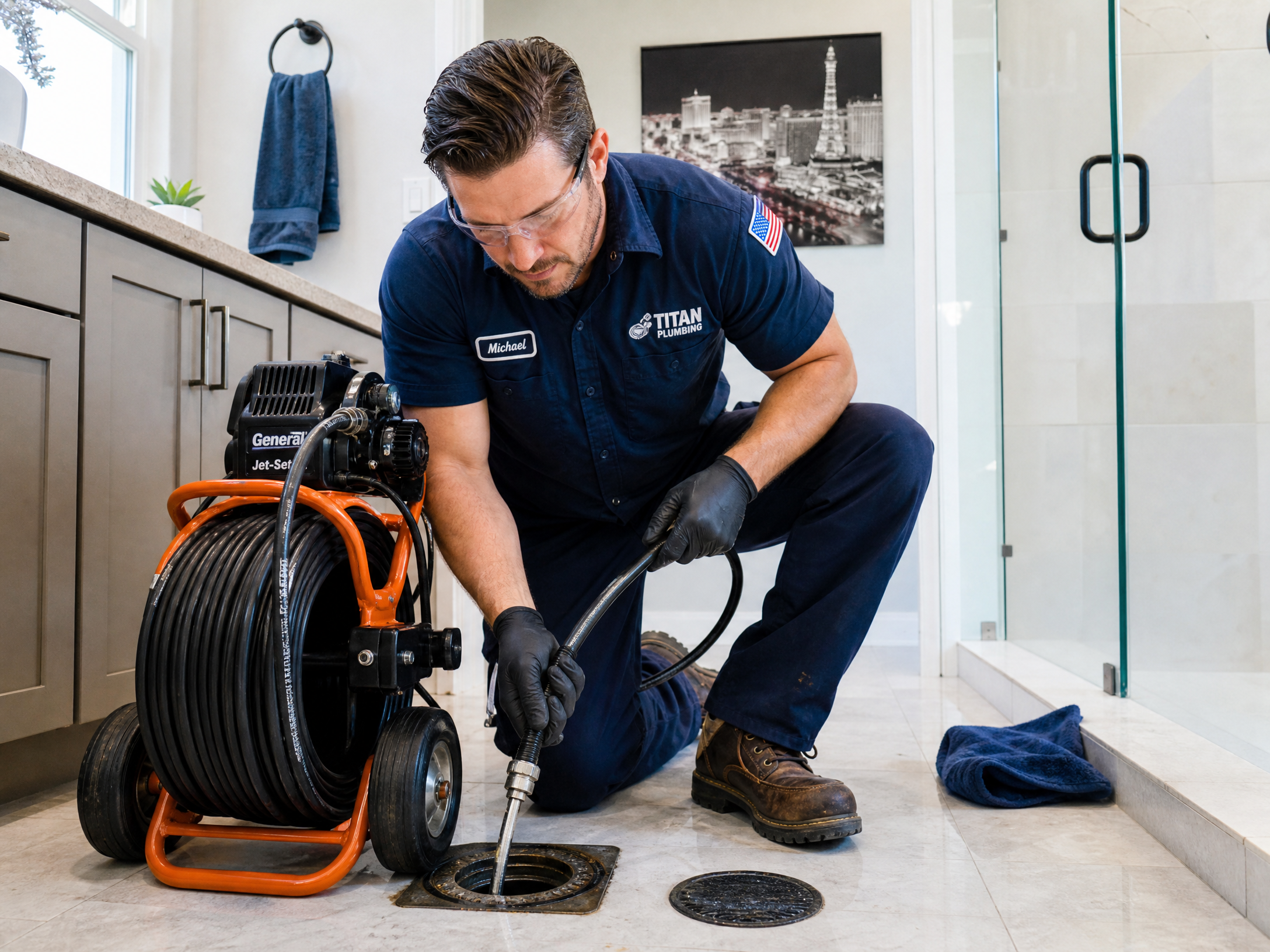 CG Plumbing Solutions drain cleaning service in Henderson, NV