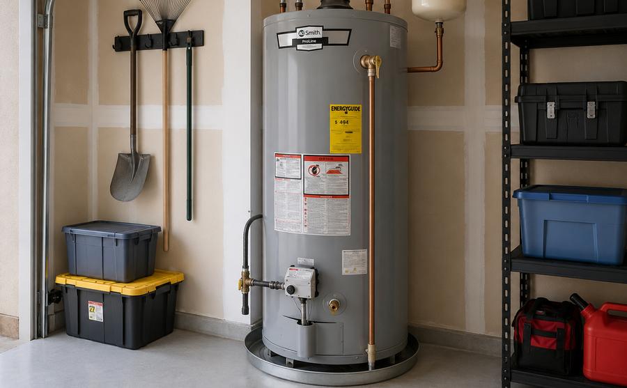 CG Plumbing Solutions water heater replacement installation in Summerlin, Las Vegas