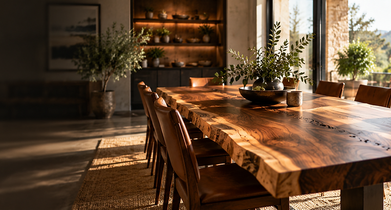Handmade Etsy goods in an artisan studio