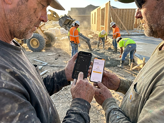 Contractors scanning receipts on site to auto-file vendor contacts