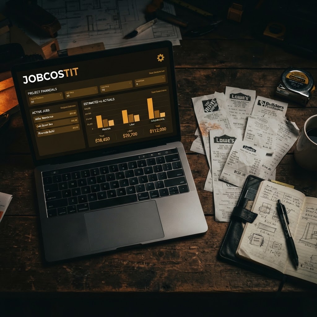 Job cost tracking