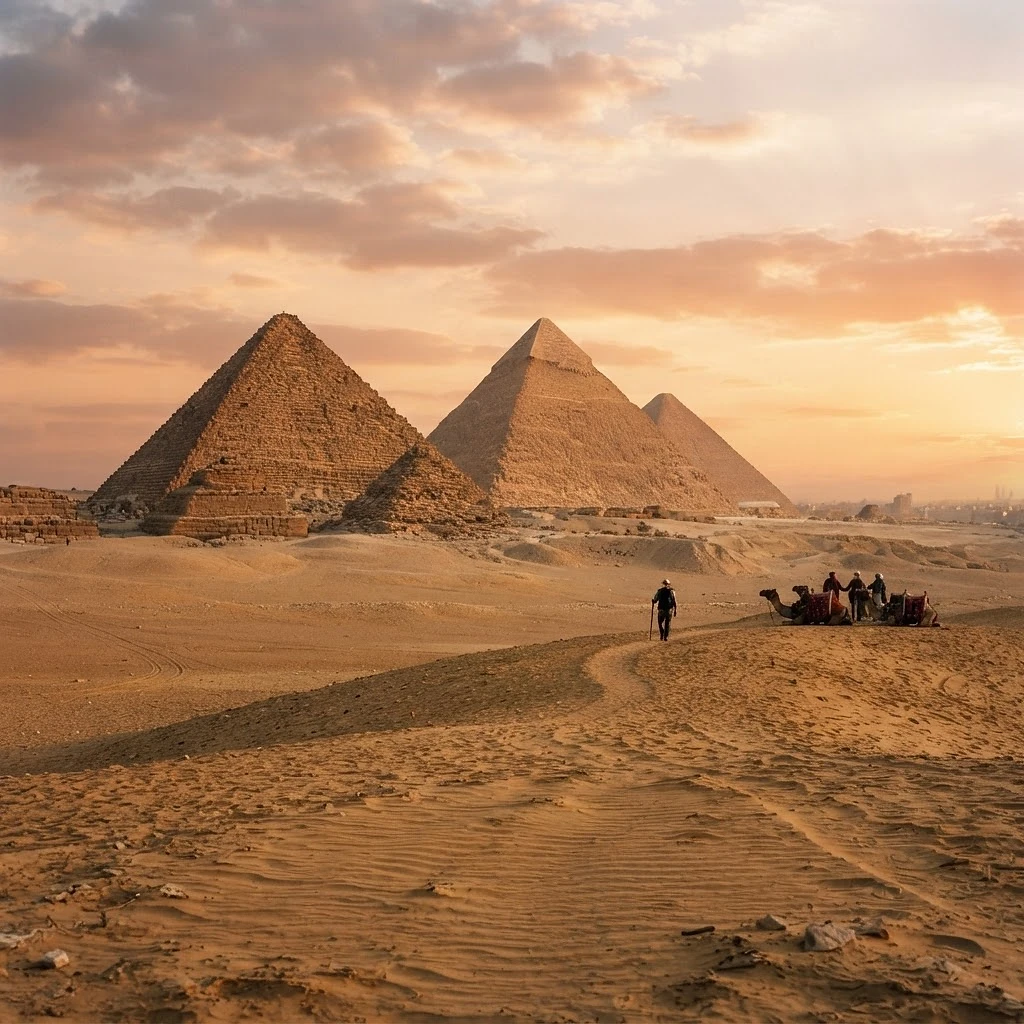 Pyramids of Giza · Egypt