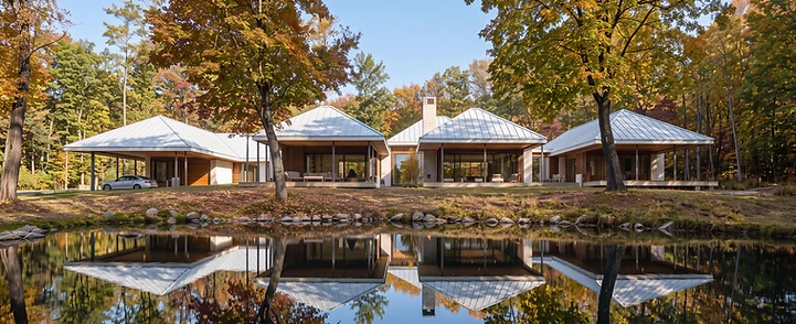 CSH#NO pavilions above the pond