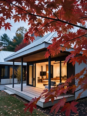 CSH#NO lit interiors after dark