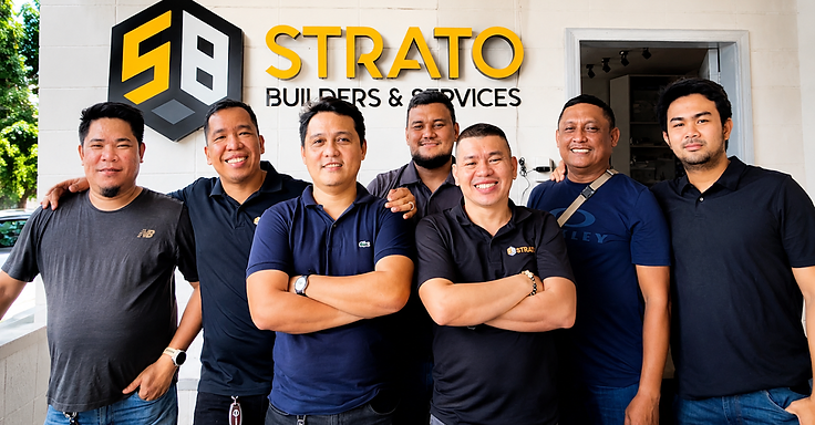 Strato Builders team on site
