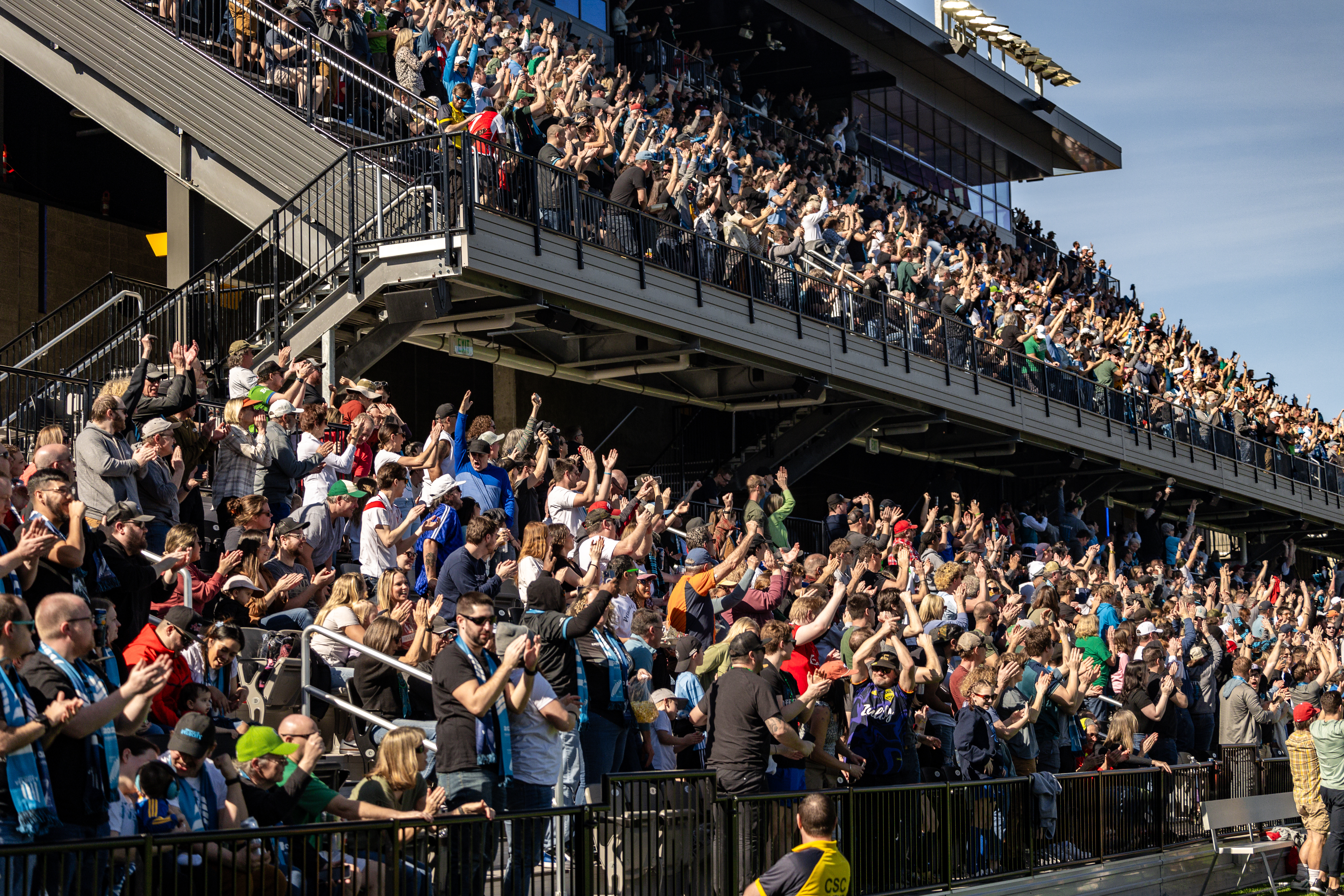 Grandstand Crowd