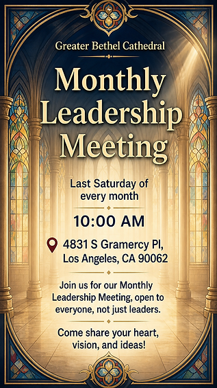 Leadership Meeting