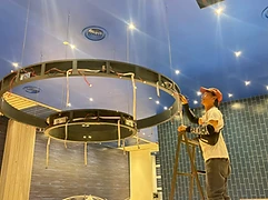 Dual Circular LED Displays — BatterCatch, AEON Mall Tebrau City — image 10 in Johor Bahru