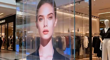 Transparent LED — See-through LED film for glass facades and architectural installations.