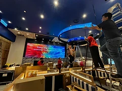 Dual Circular LED Displays — BatterCatch, AEON Mall Tebrau City — image 7 in Johor Bahru