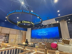 Dual Circular LED Displays — BatterCatch, AEON Mall Tebrau City — image 4 in Johor Bahru