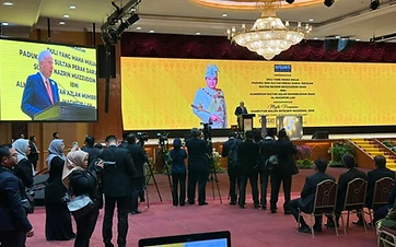 P2 Indoor LED Screen — SUK Perak Dewan Banquet — Government LED display in SUK Perak Dewan Banquet