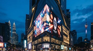 Digital Billboard — Large-format outdoor digital billboards for advertising and public display.