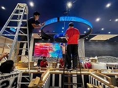 Dual Circular LED Displays — BatterCatch, AEON Mall Tebrau City — image 8 in Johor Bahru