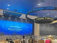 Dual Circular LED Displays — BatterCatch, AEON Mall Tebrau City — image 2 in Johor Bahru