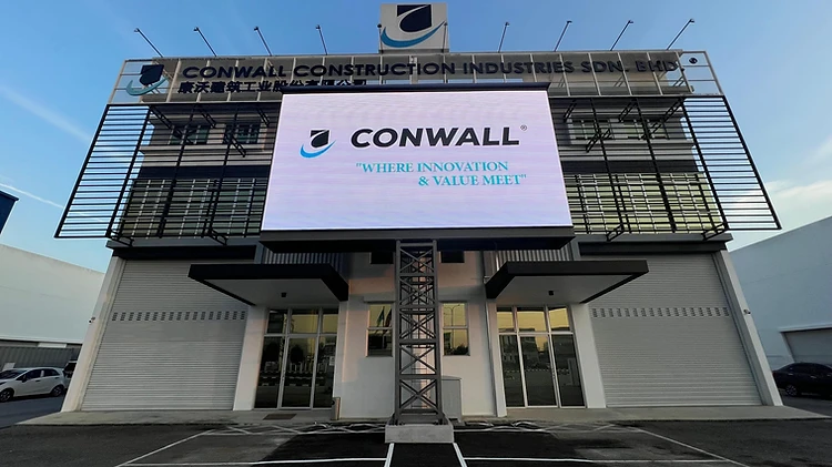 P5 Outdoor LED Screen — Conwall Construction Industries Sdn. Bhd. — Corporate in Sungai Jawi