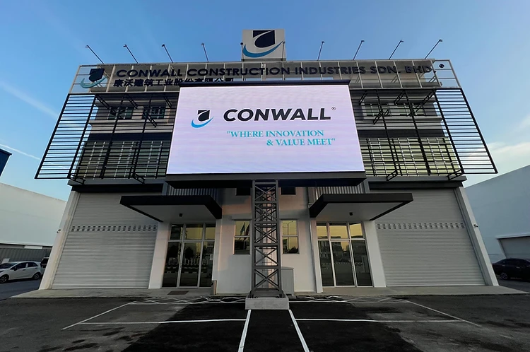 P5 Outdoor LED Screen — Conwall Construction Industries Sdn. Bhd. — Corporate in Sungai Jawi