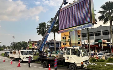P5 Outdoor LED Screen — Tanjong Malim Government Project — Government LED display in Tanjong Malim — view 4