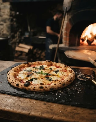 Wood-Fired Artisanal Pizzas