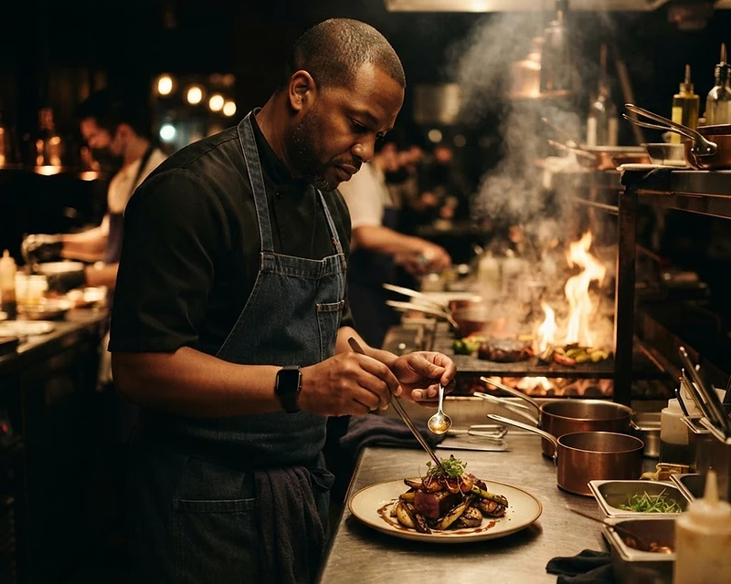 Open-flame cooking at SBK Wine, Cheese House & Tours